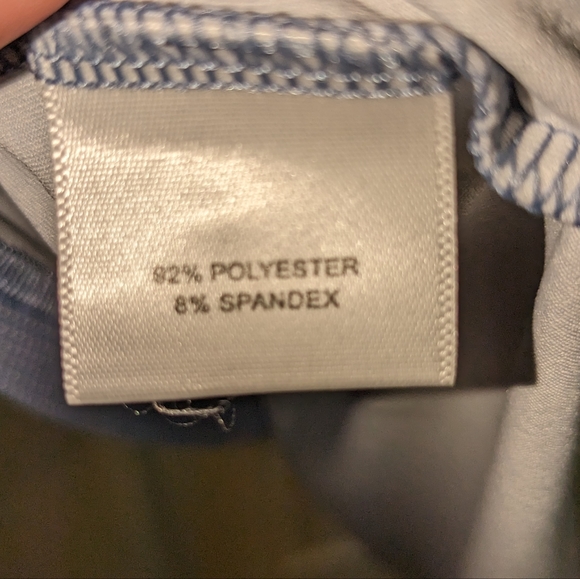 Peter Millar Men’s Large Short Sleeve Light Blue Polo Poly/Spandex LIKE NEW! - Picture 10 of 13